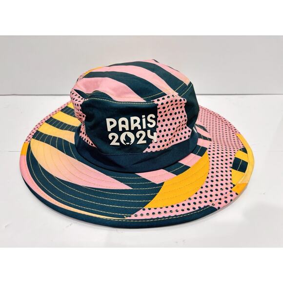 Paris 2024 Decathalon Olympics Games Volunteer Employee Bucket Sun Hat Large 60 - Picture 7 of 7